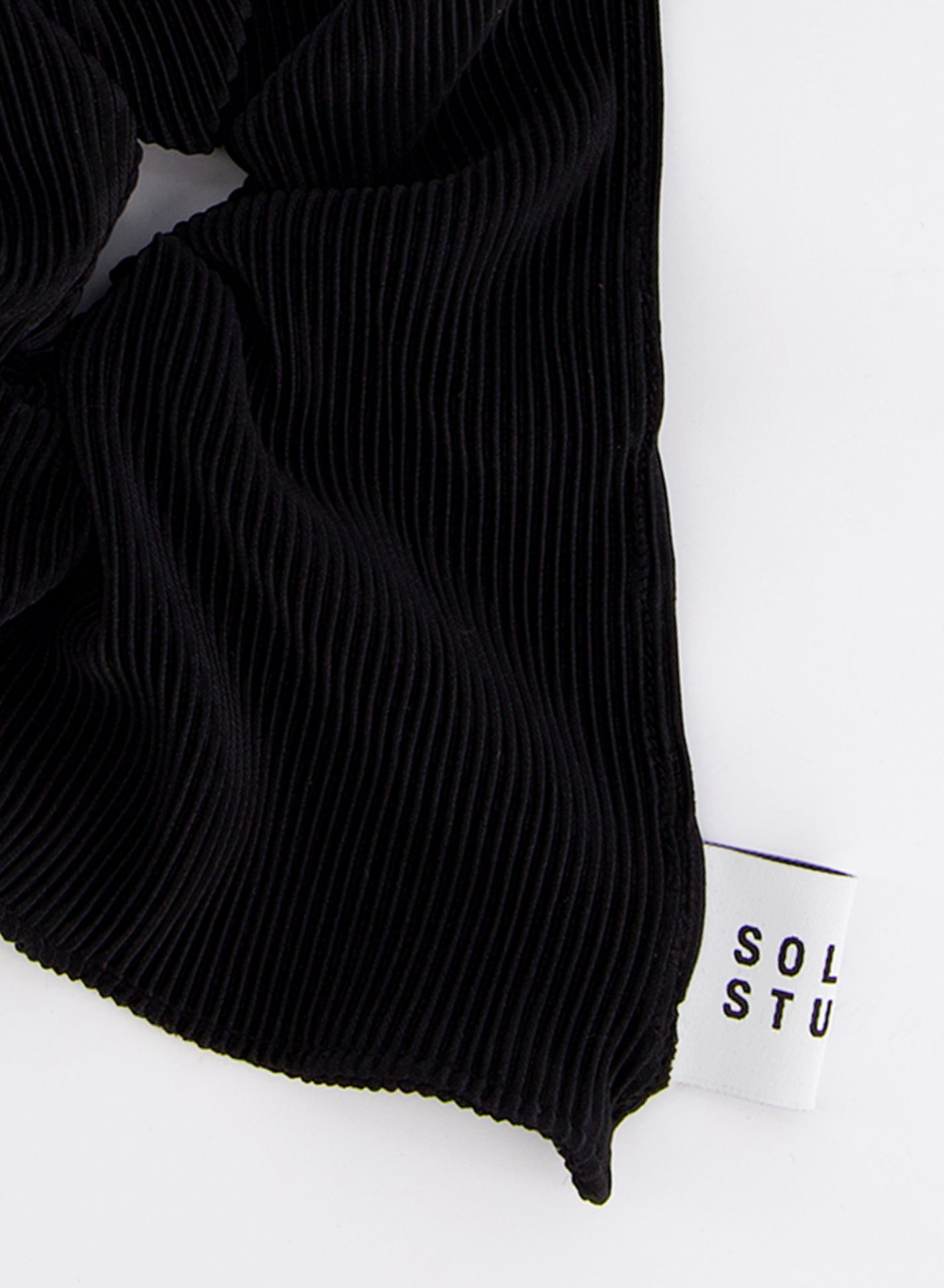 Pleated Square Scrunchie