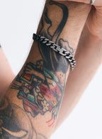 Bold Link Chain Bracelet - Matte
