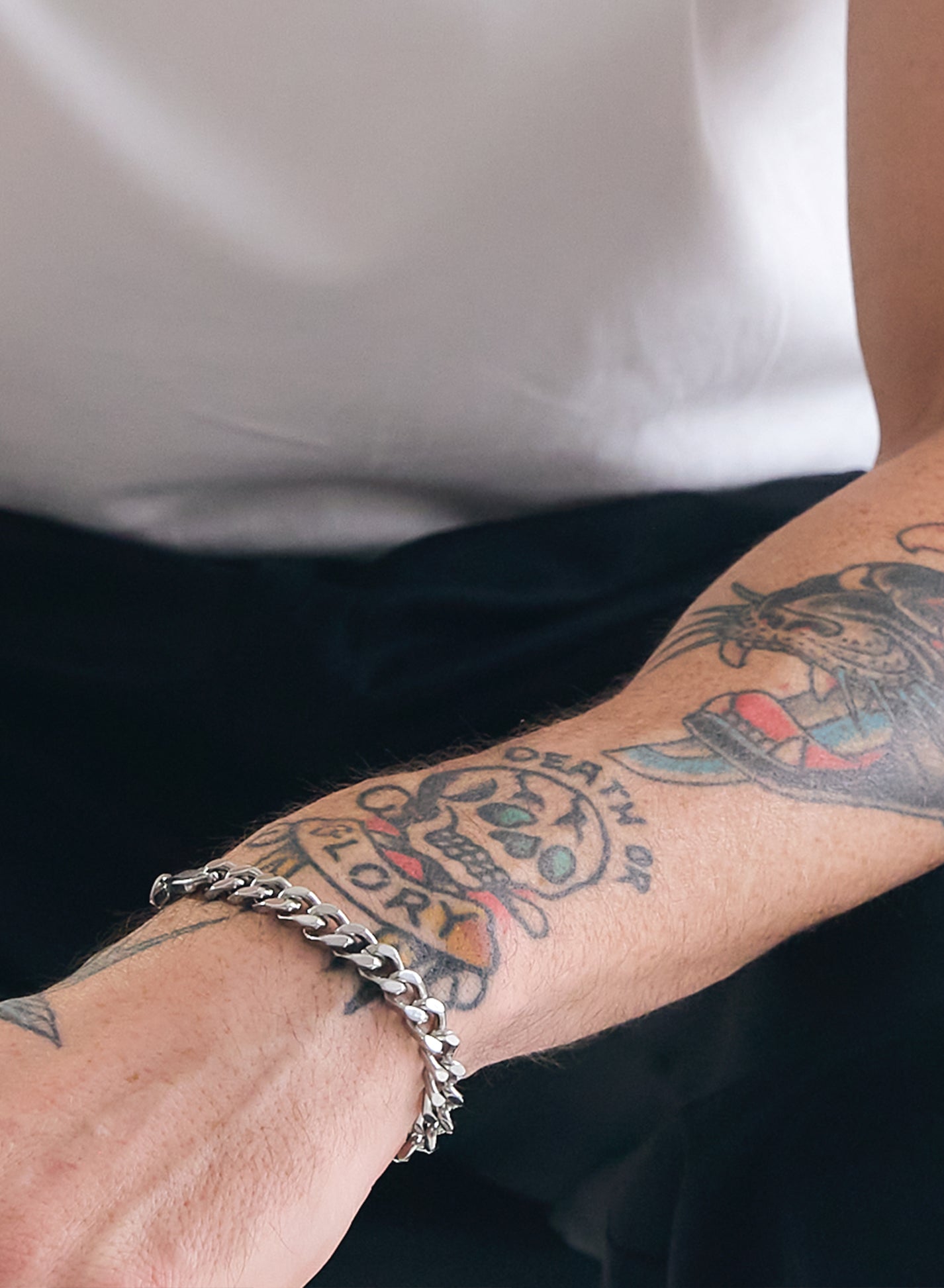 Bold Link Chain Bracelet - Shine