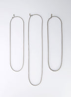 Hex Necklace • Stainless Steel