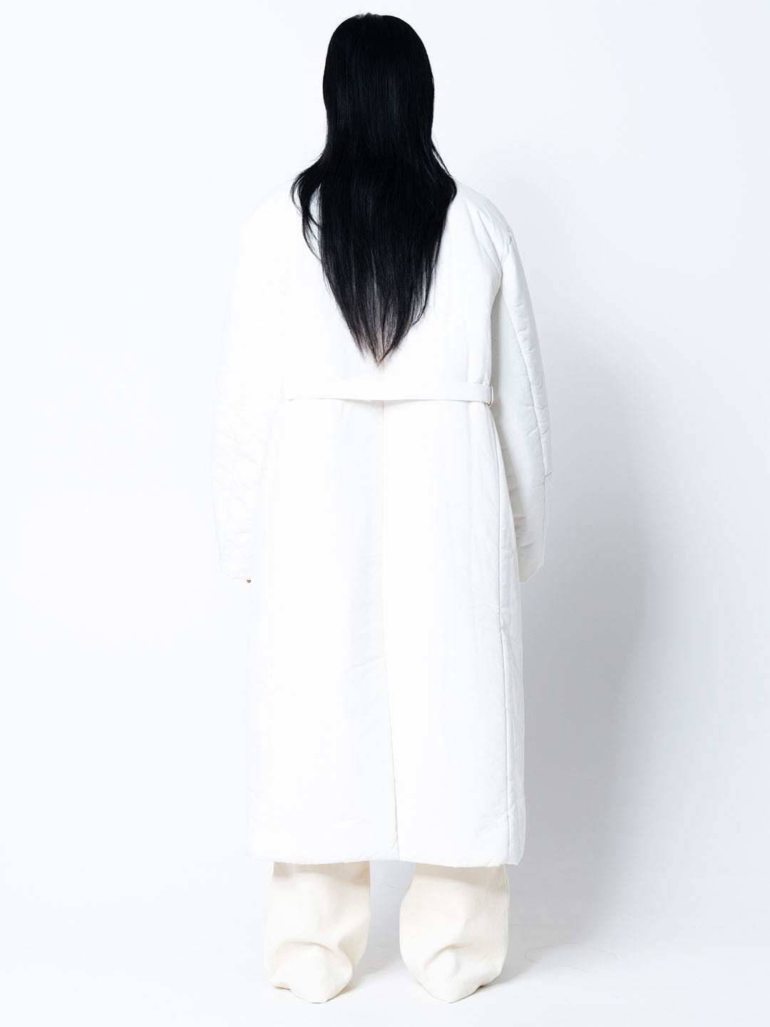 LONG PADDED BELT COAT