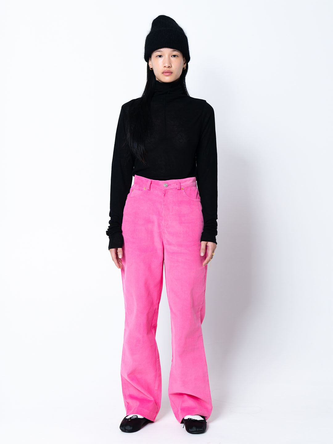 Tencel Wool Blend Roll Neck