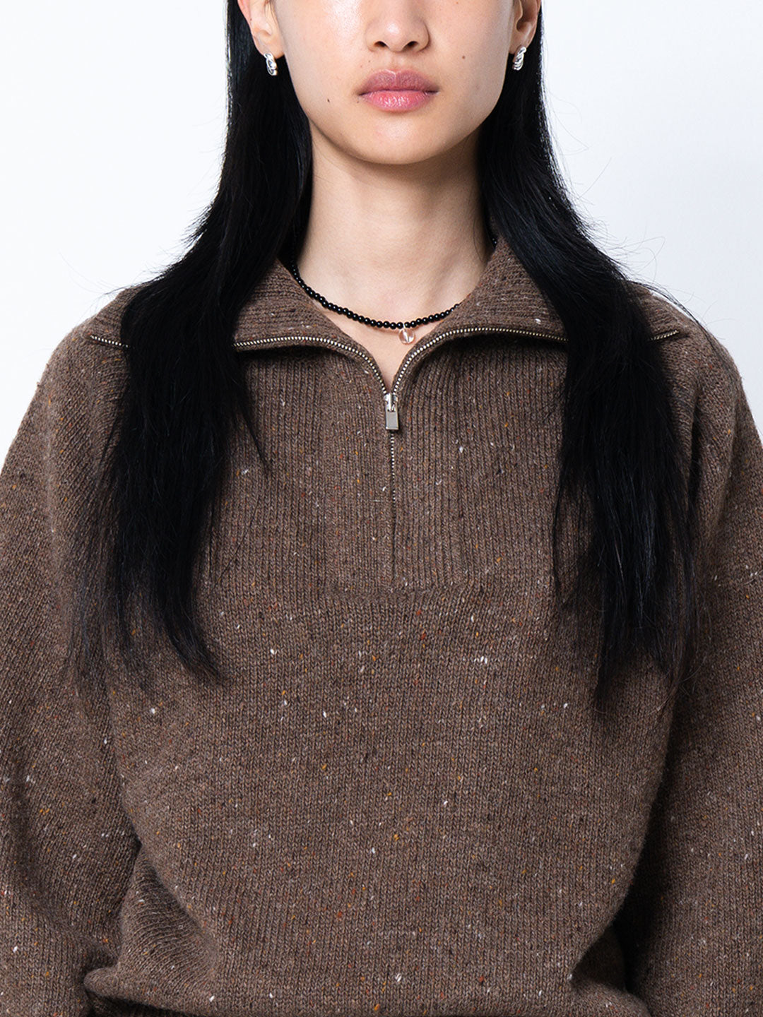 Black Onyx Bead Necklace