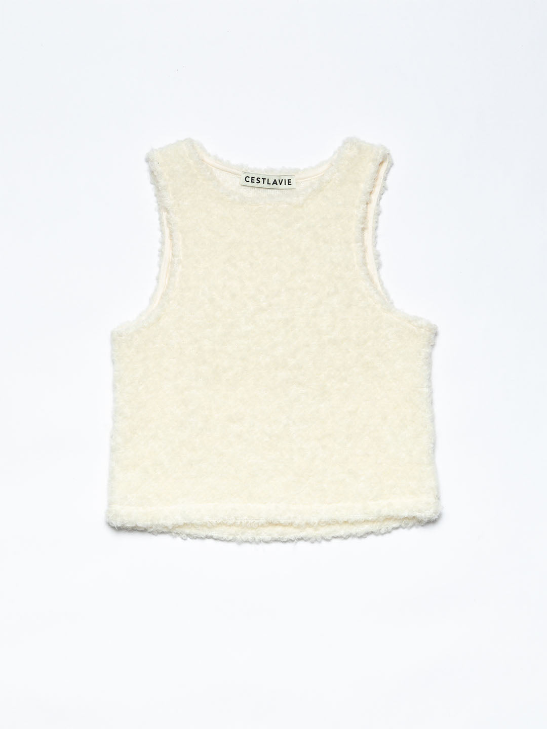Bulky Wool-Blend Vest