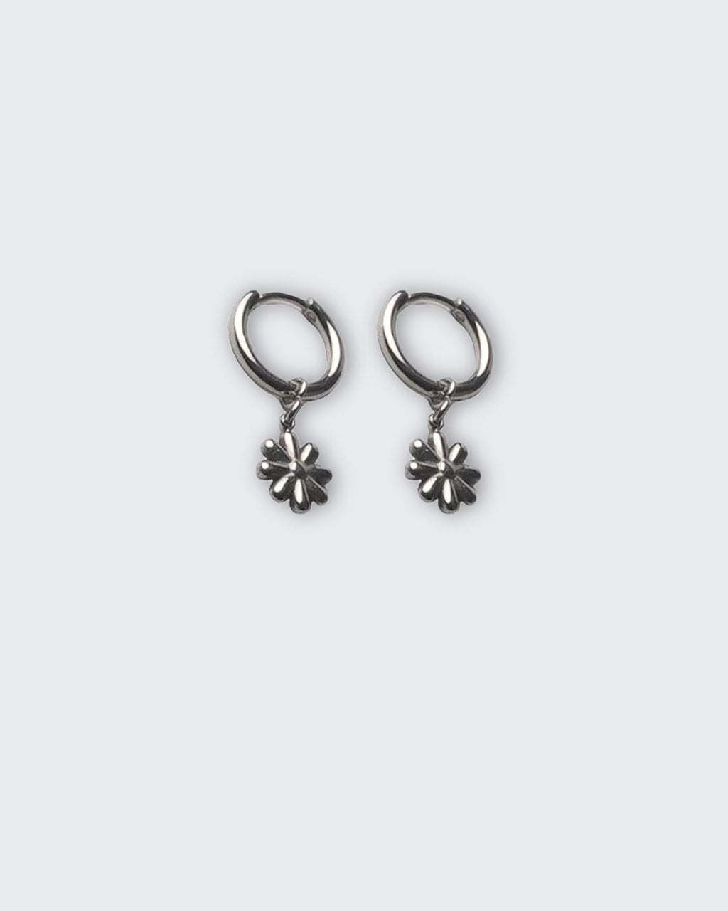 Demi Hoops • Titanium
