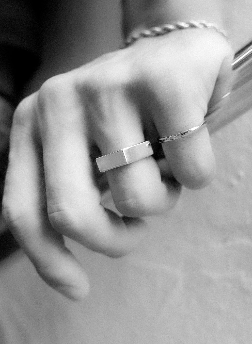 Solid Hex Ring
