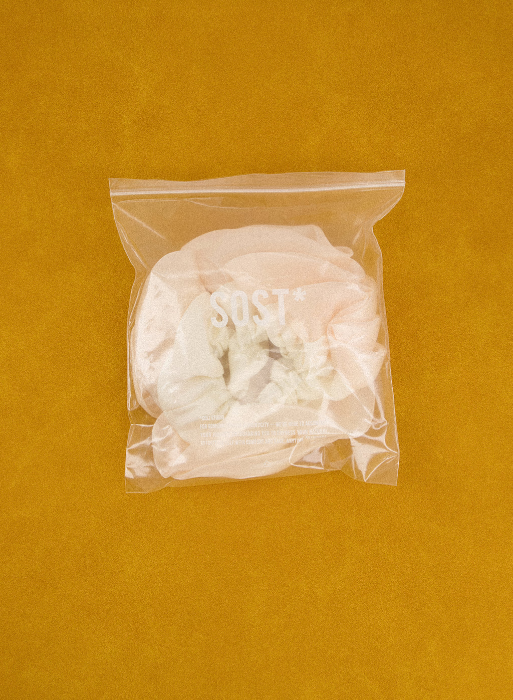 Satin Volume Petal Scrunchie