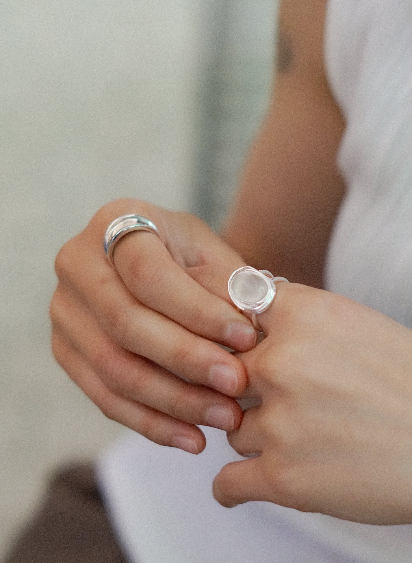 Concave Flat Ring