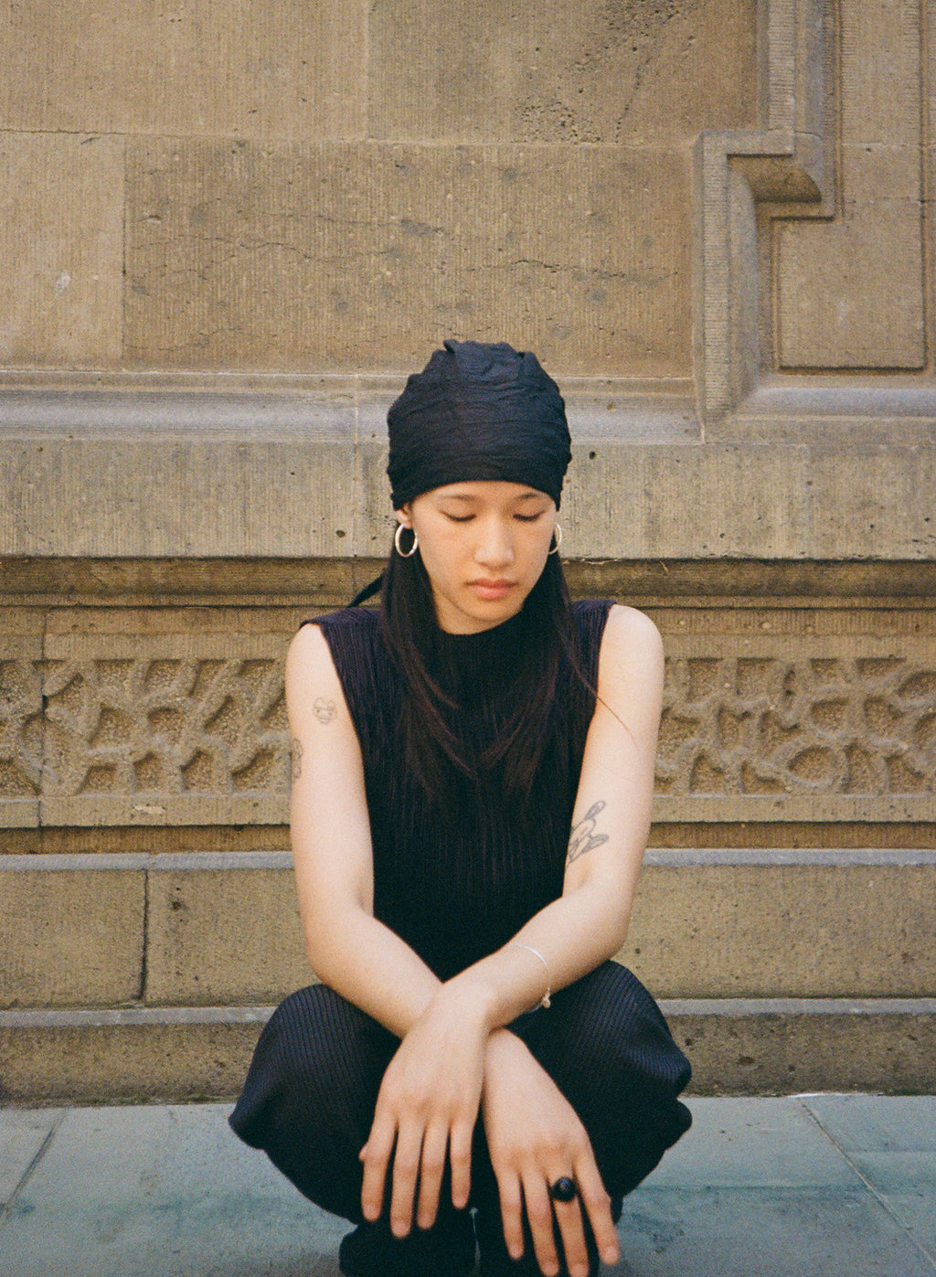 Pleated Kerchief