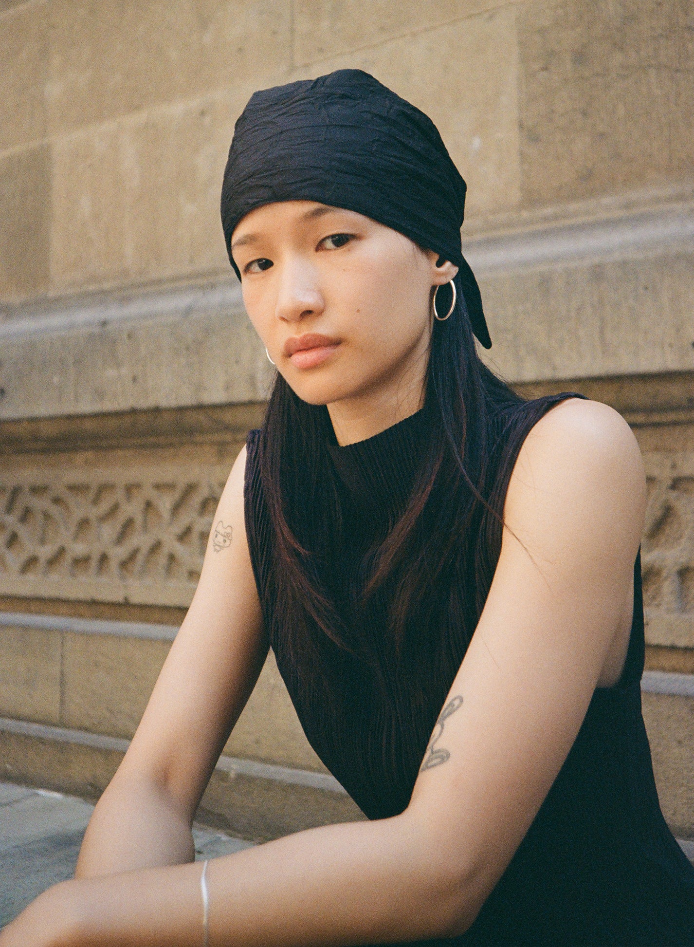 [50% OFF]  Pleated Kerchief