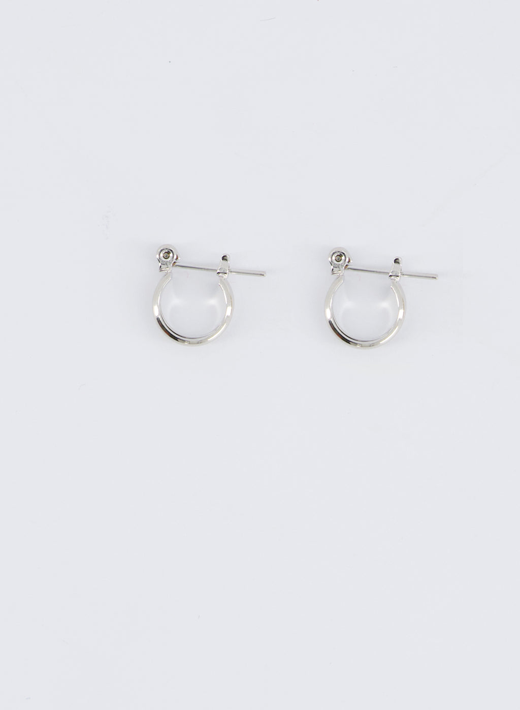 DOUBLE LINE MINI HOOPS