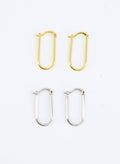 Oval Hoops