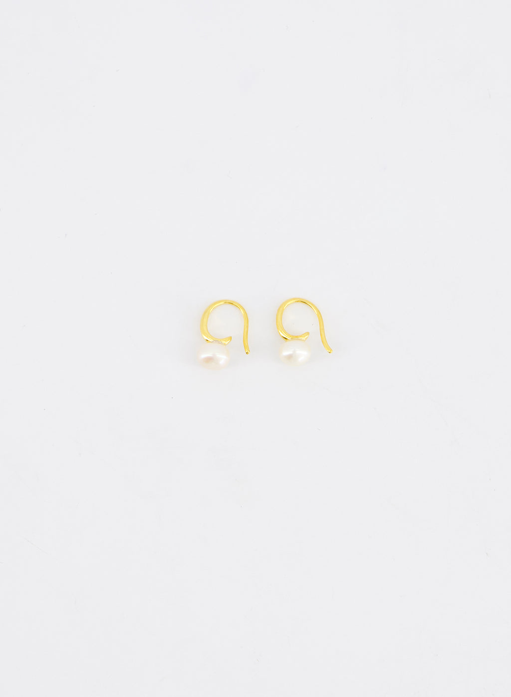 Pearl Arc Earrings
