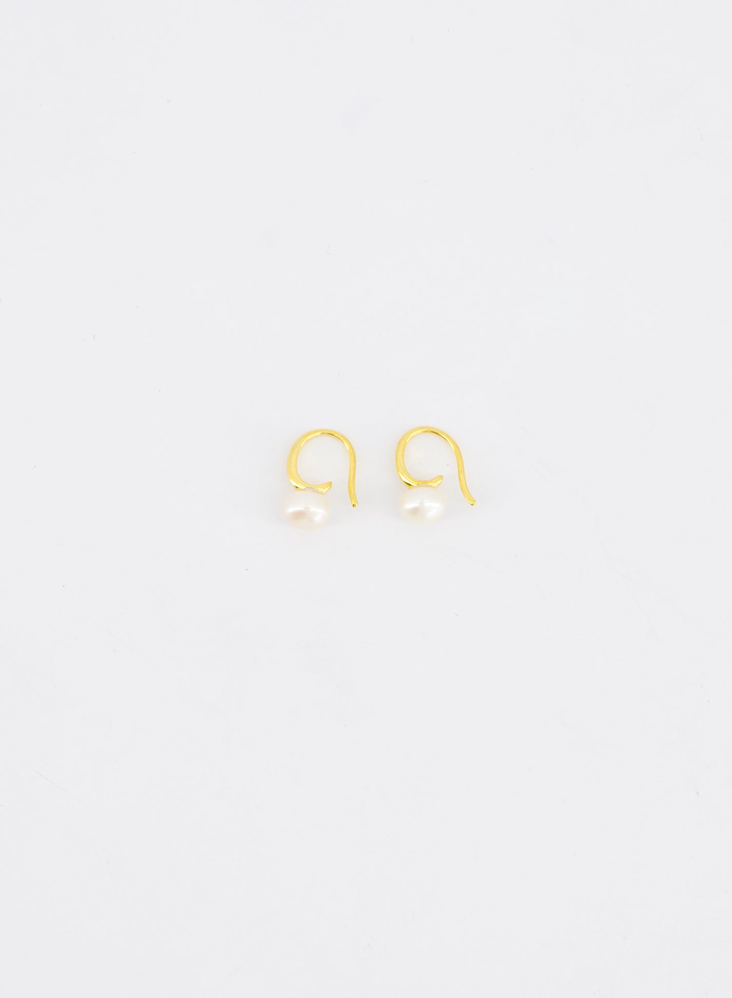 Pearl Arc Earrings